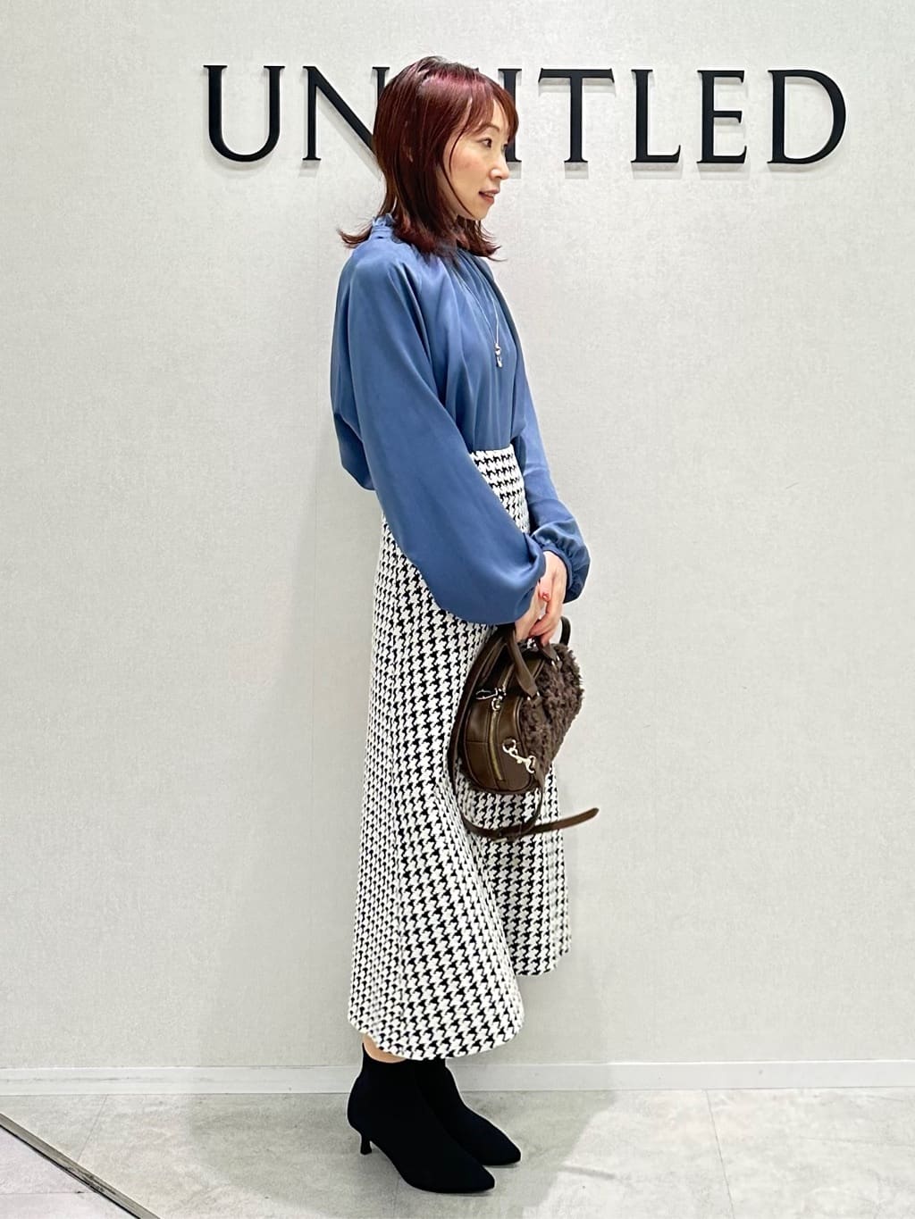 Miwaさんの「UNTITLED｜【着回しが効く／オンオフアウター】ウールショートコート」を使ったコーディネート