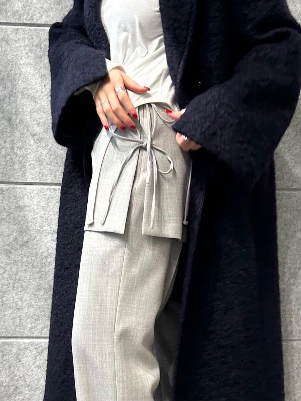 honoka Aさんの「CODE A｜M long coat」を使ったコーディネート