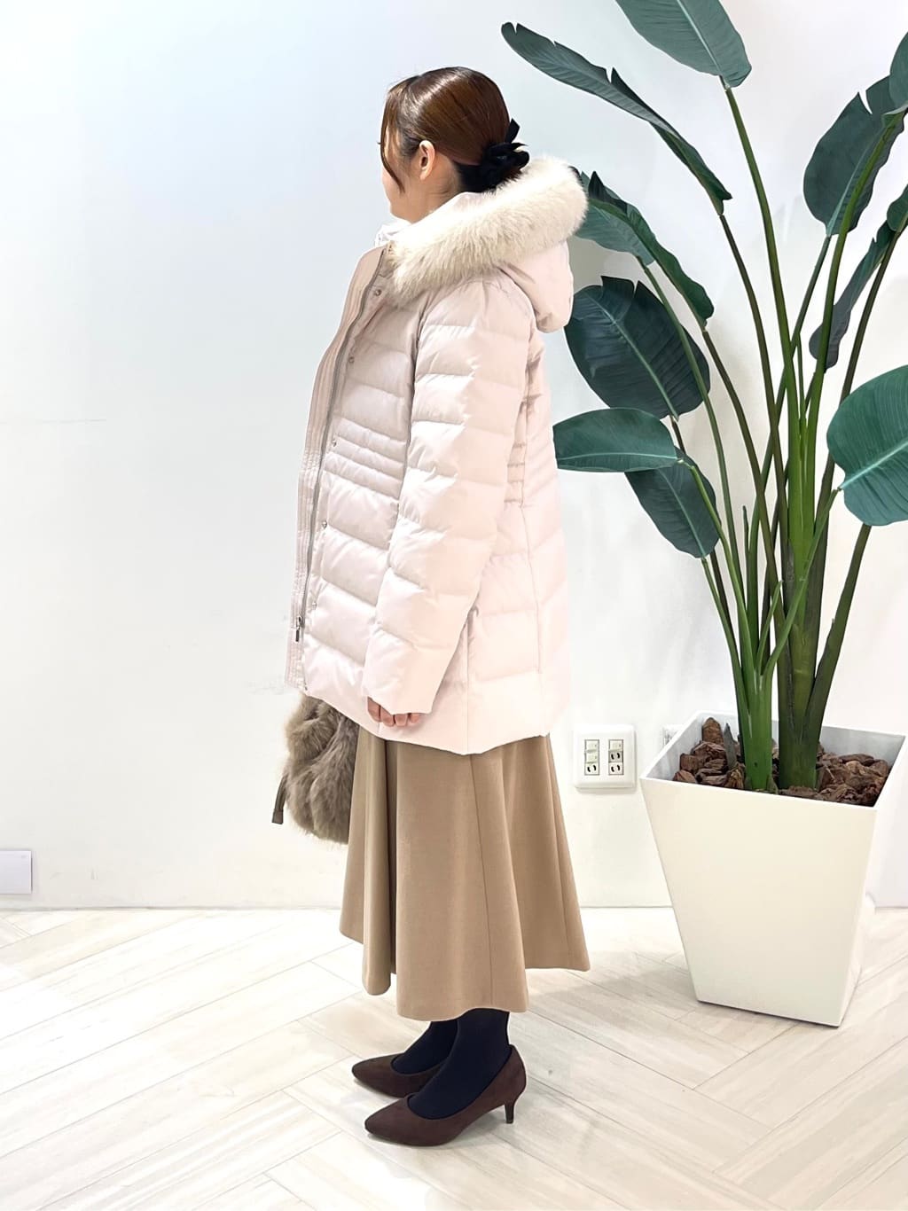Tomoさんの「UNTITLED｜【セットアップ可/ゆったり】ウール混ラメニット」を使ったコーディネート