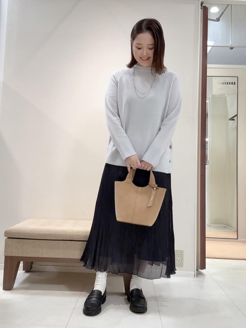 YUIさんの「UNTITLED｜【ミディ丈/軽やか】セミラグランリバー コート」を使ったコーディネート