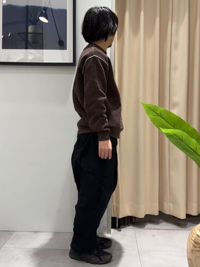 はさんの「THE SHOP TK｜【大人の上品カジュアルを叶える】ハグするニット 洗濯機OK／6色展開」を使ったコーディネート