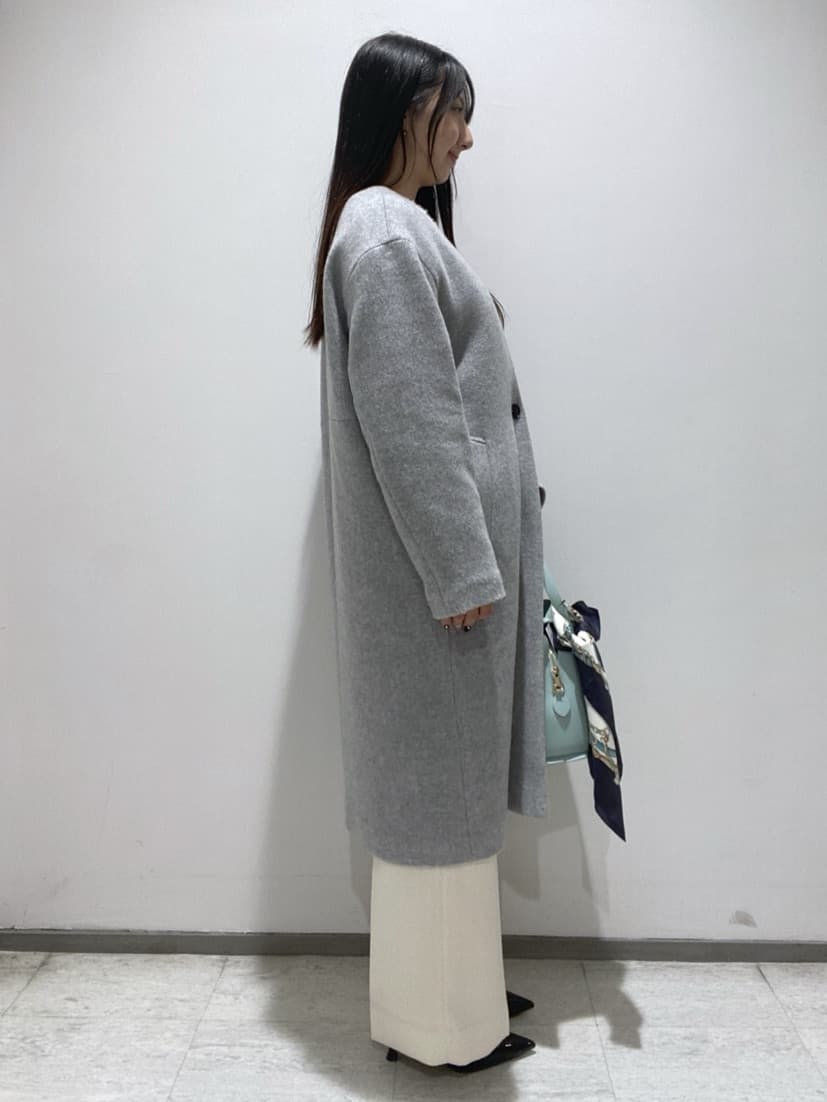 meiさんの「INDIVI｜【コットン】シャツ切り替えカットソー」を使ったコーディネート