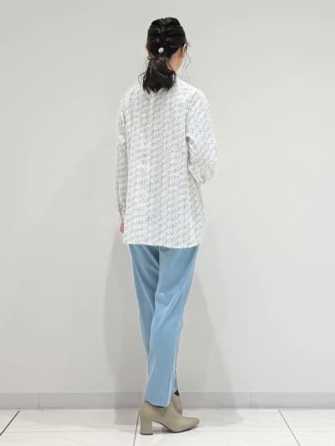kayoさんの「INDIVI｜【きれいめ／オフィス／イベント】フェザージャカードブラウス」を使ったコーディネート