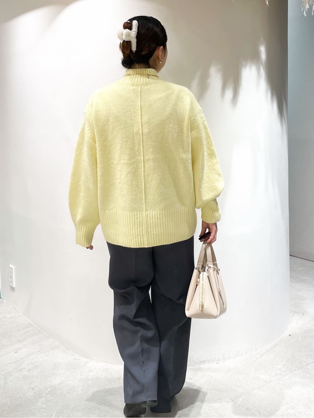 かりんさんの「OPAQUE.CLIP｜ふわふわハイネックニット【洗濯機OK】」を使ったコーディネート