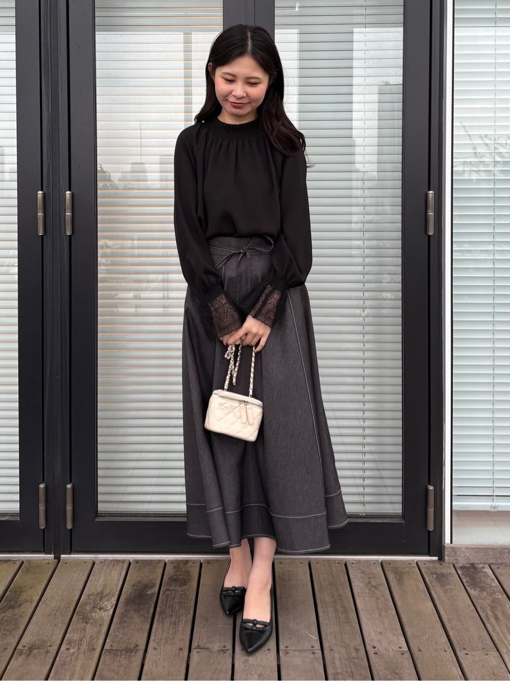 AOIさんの「Couture brooch｜【撥水・洗える】愛されマンパ」を使ったコーディネート