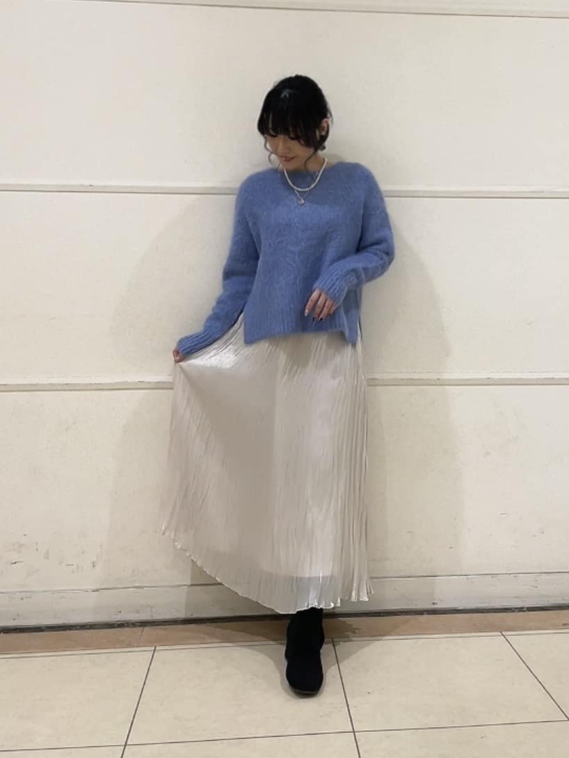 watanabeさんの「UNTITLED｜【ゆったり】アルパカ混シャギーニット」を使ったコーディネート