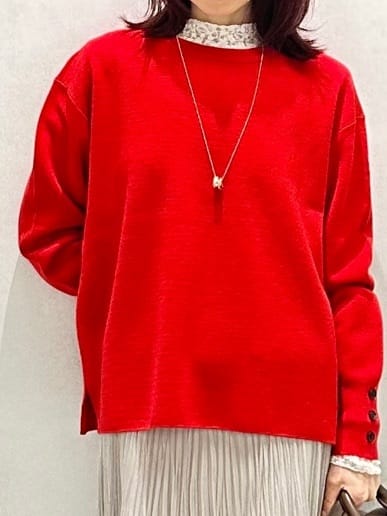 Miwaさんの「UNTITLED｜【アンサンブル可/洗える】ウールミラノリブニット」を使ったコーディネート