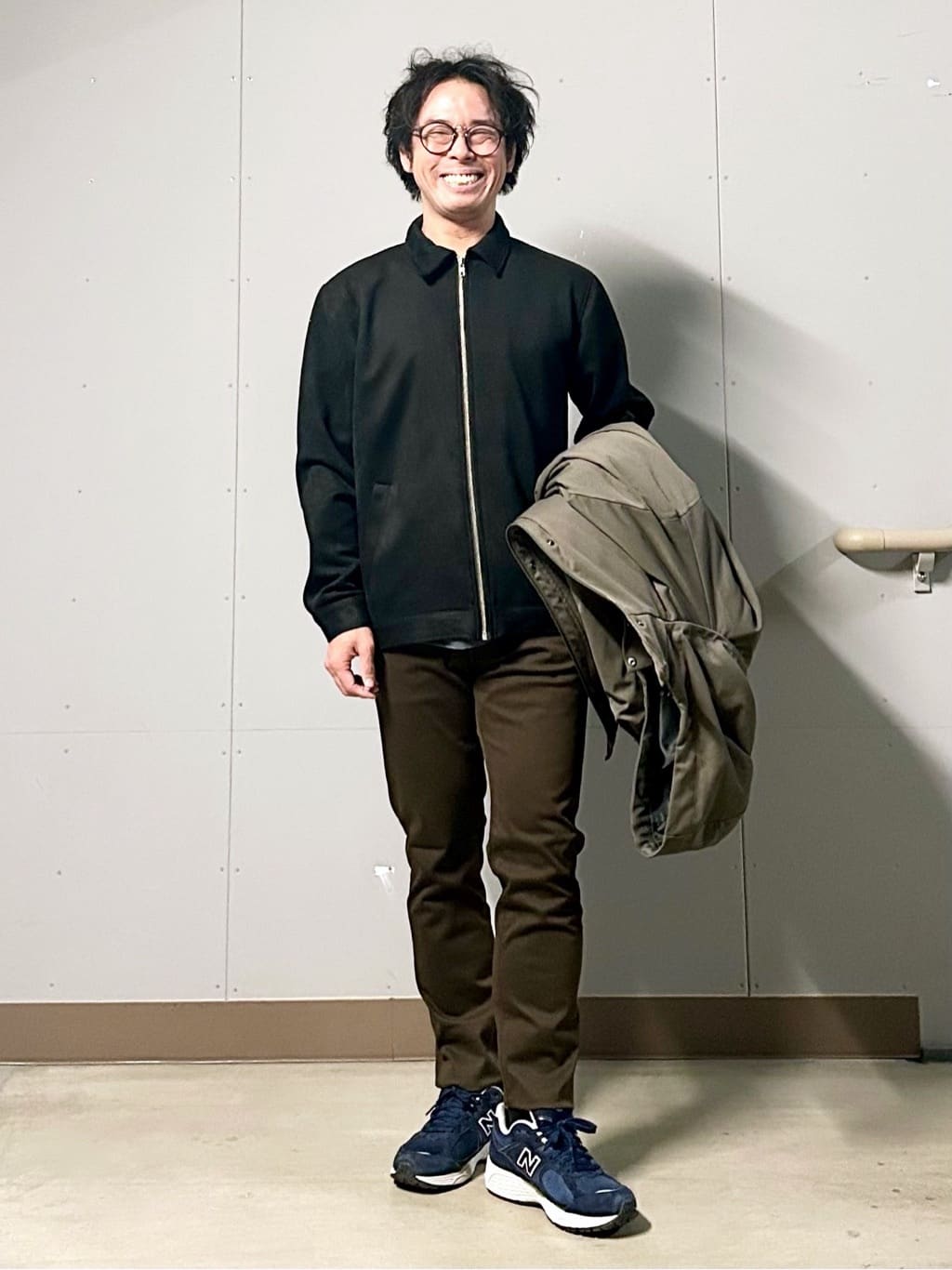 KENJI Iさんの「THE SHOP TK｜【3WAY】中綿ライナー付き カルゼコート　洗濯機OK/ON・OFF対応」を使ったコーディネート