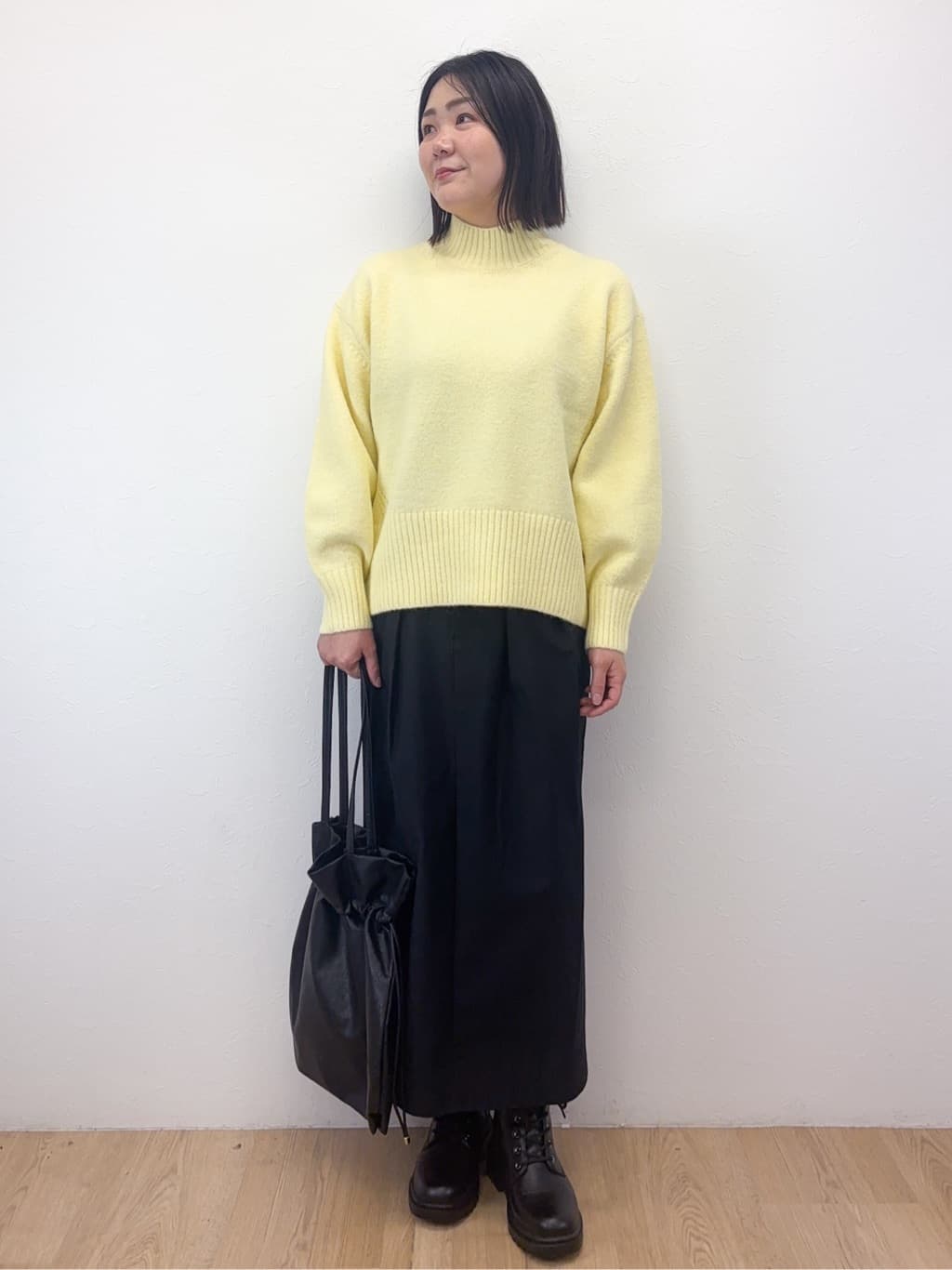 Takeさんの「OPAQUE.CLIP｜キルティングイージーナロースカート【洗濯機OK】」を使ったコーディネート
