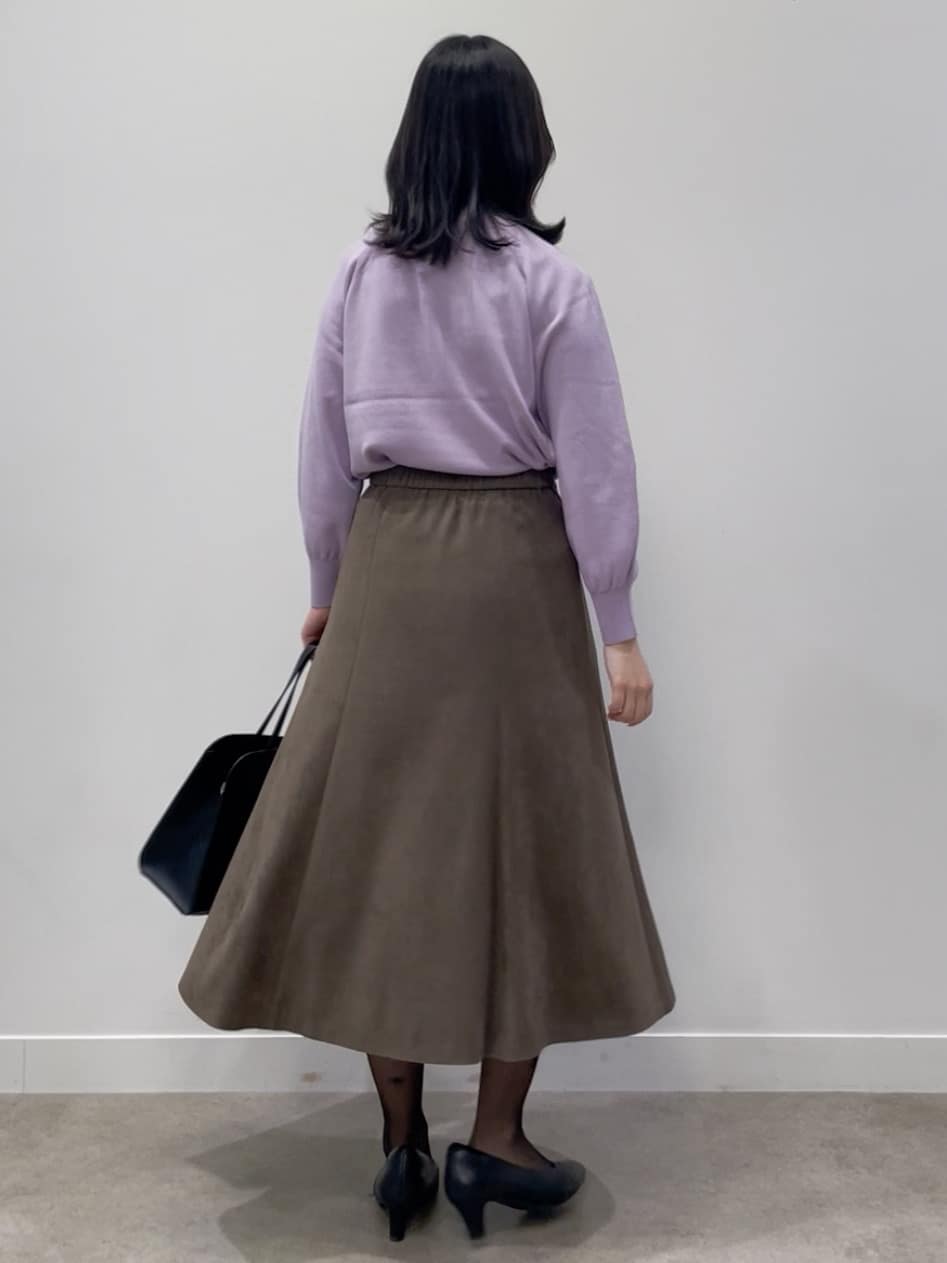yukariさんの「Reflect｜【ゆったり着られる◎】ラグランスリーブニット」を使ったコーディネート