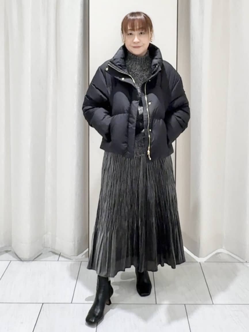 ʏᴜᴋɪᴋᴏさんの「UNTITLED｜【トレンド/撥水機能/防寒】ショートダウンコート」を使ったコーディネート