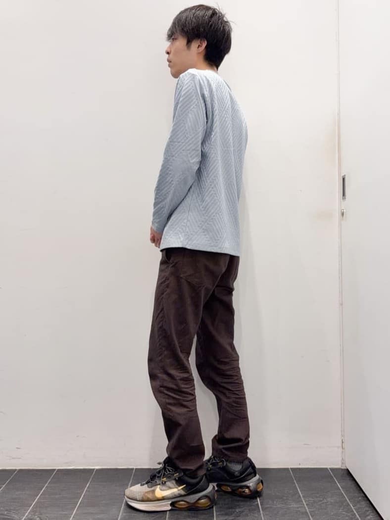 ちびちゃんさんの「THE SHOP TK｜【長く愛せる、定番ロンT】リンクスジャカード長袖Tシャツ」を使ったコーディネート