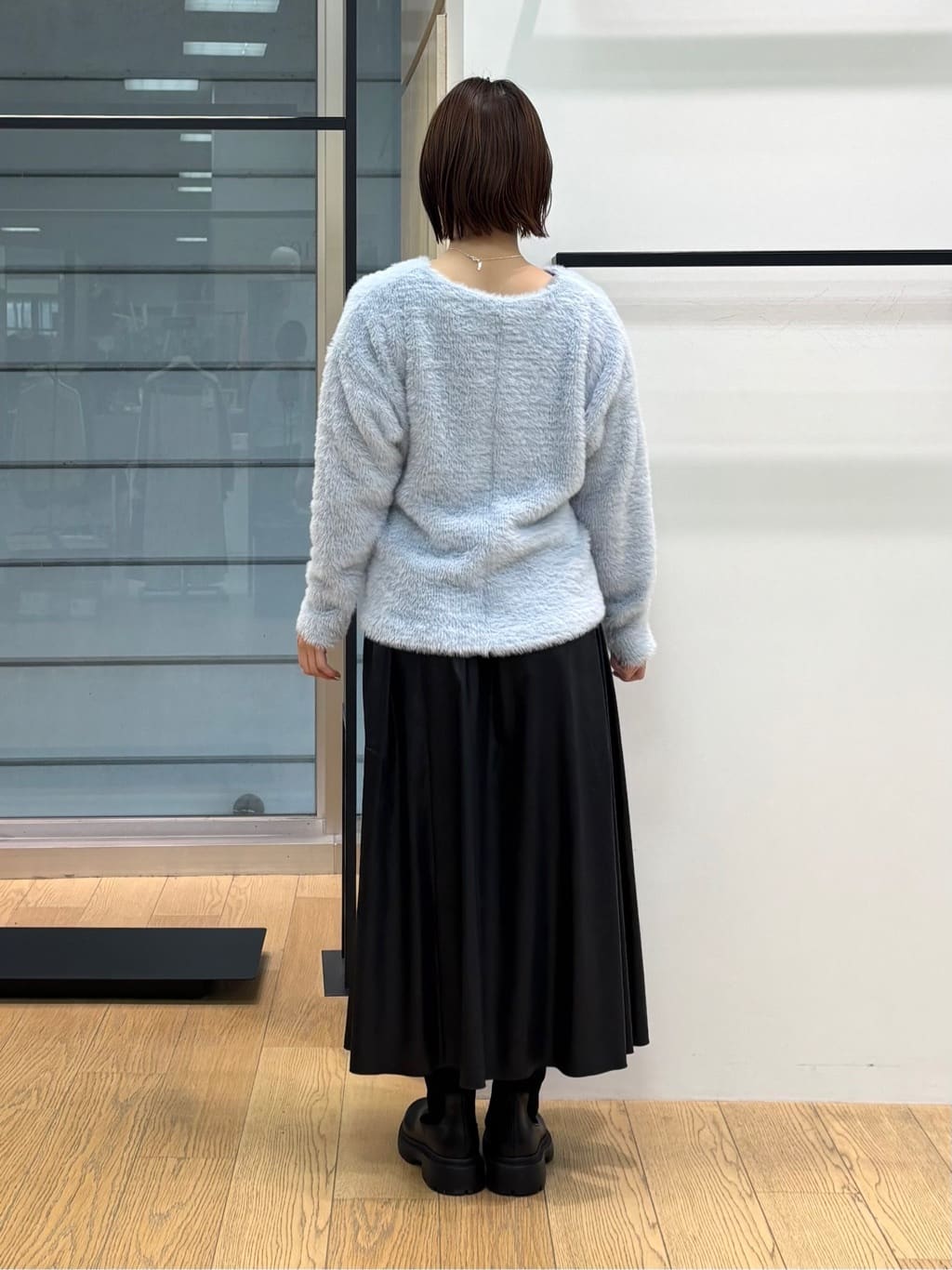 asamiさんの「INDIVI｜【洗える】エアリーシャギートップス」を使ったコーディネート