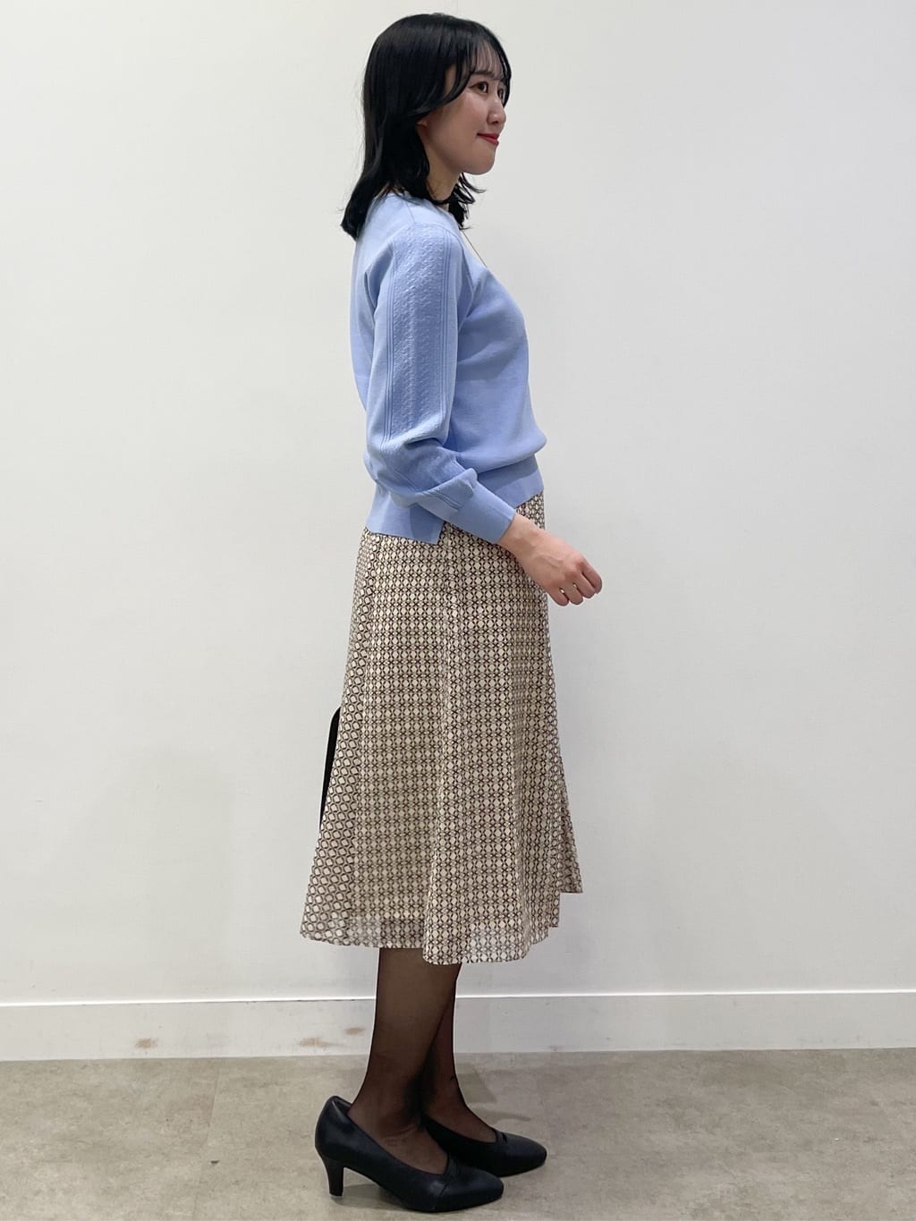 yukariさんの「Reflect｜【選べる6色／長く着られる◎】ボートネックニット」を使ったコーディネート