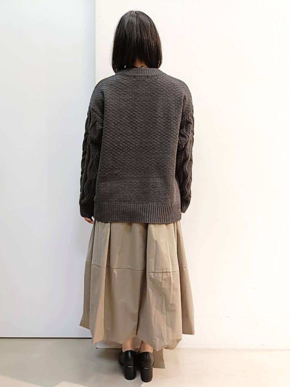 あんさんの「THE SHOP TK｜【すっきり見えシルエット】上品ふわもこ中綿ブルゾン」を使ったコーディネート
