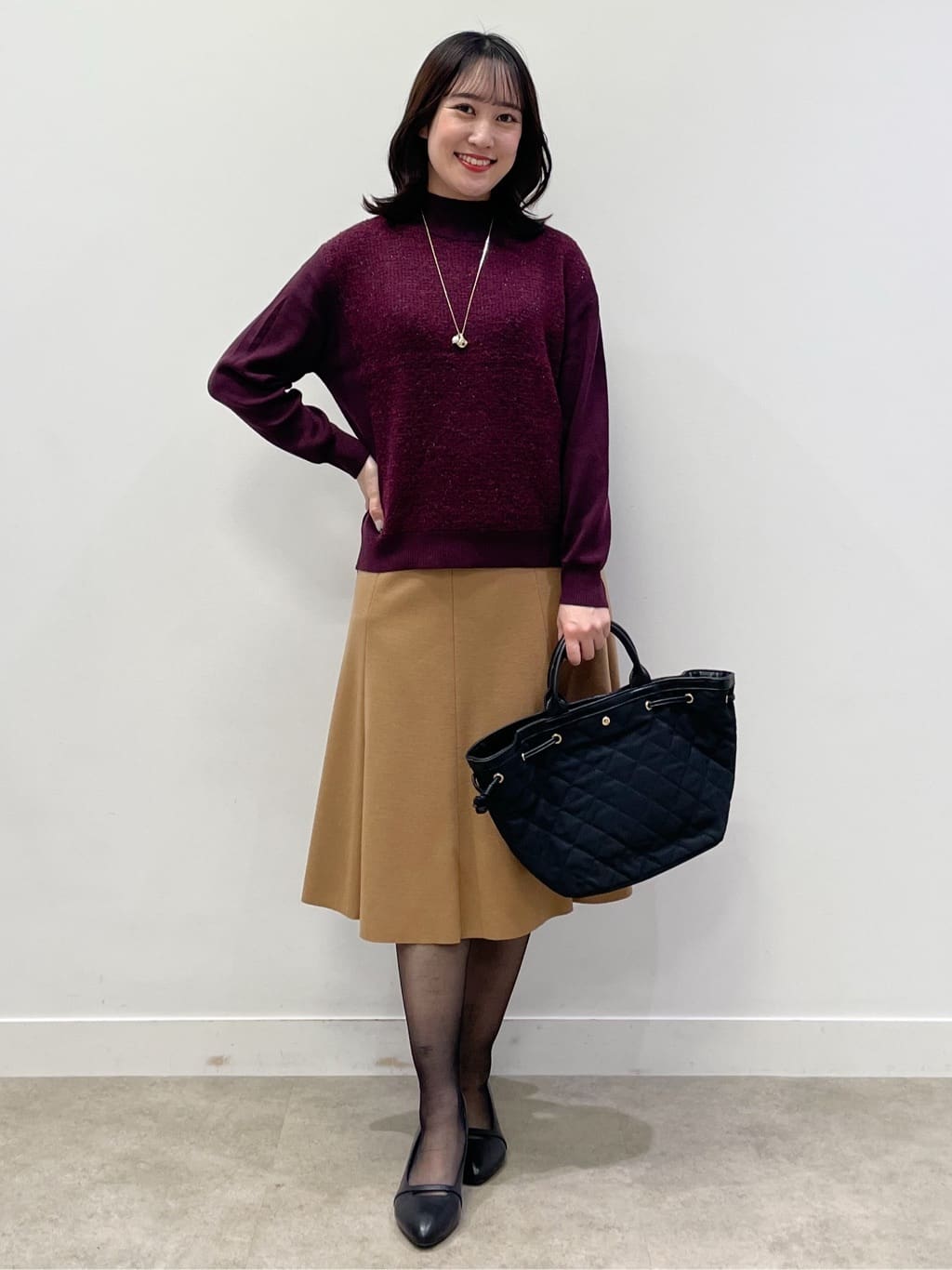 yukariさんの「Reflect｜【すっきりシルエット】ショート丈ダウンコート」を使ったコーディネート