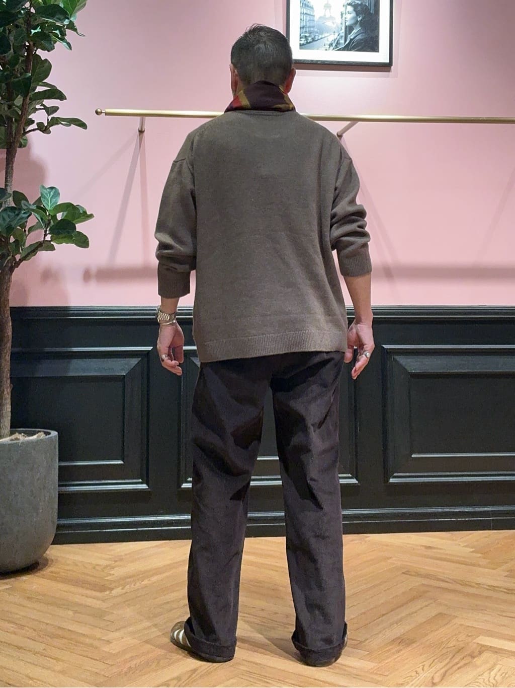 torigoeさんの「DRESSTERIOR｜◆【干場義雅&times;DRESSTERIOR】ウールカシミヤニット」を使ったコーディネート