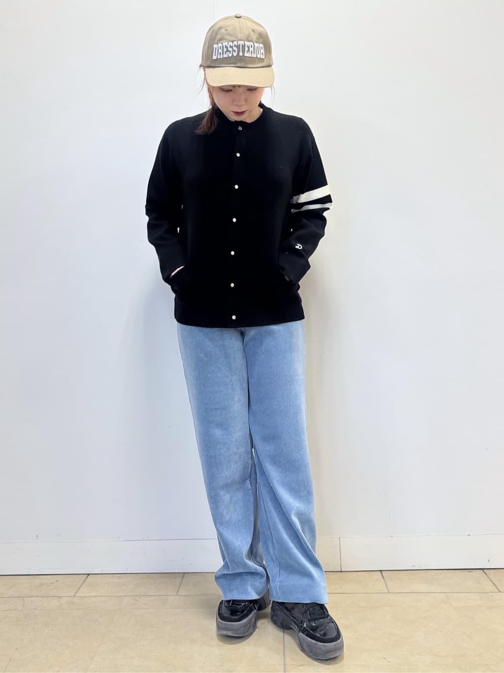 なかもとあきさんの「DRESSTERIOR｜【セットアップ可】ブラウンツイル ダブルジャケット」を使ったコーディネート