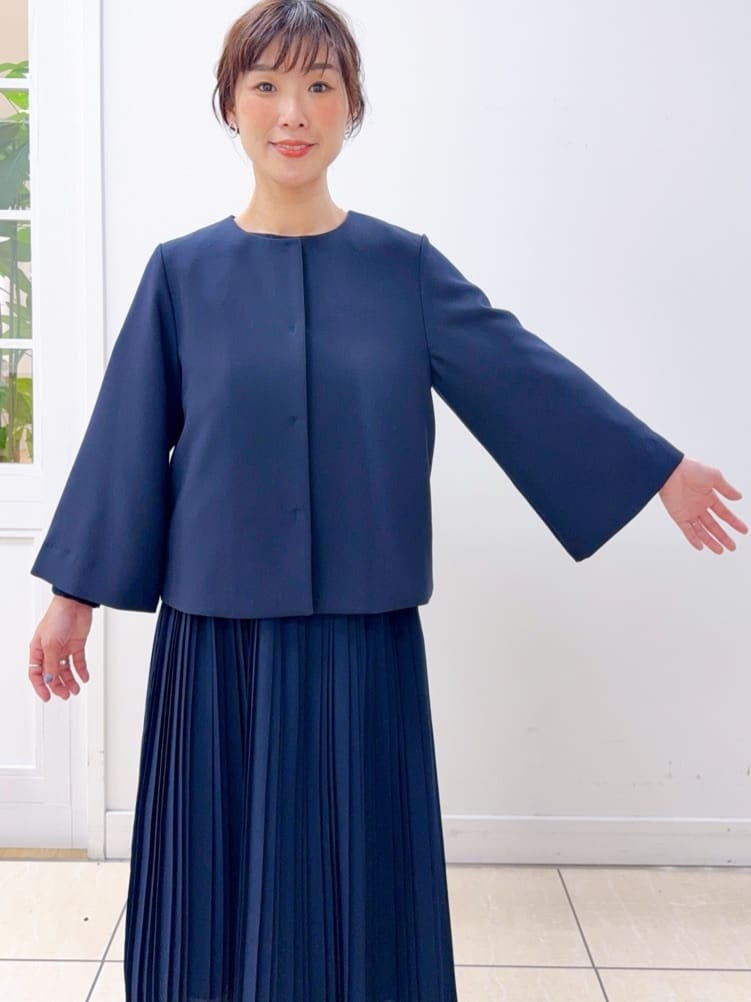 Osawaさんの「Dessin｜ジョーゼットワンピース」を使ったコーディネート