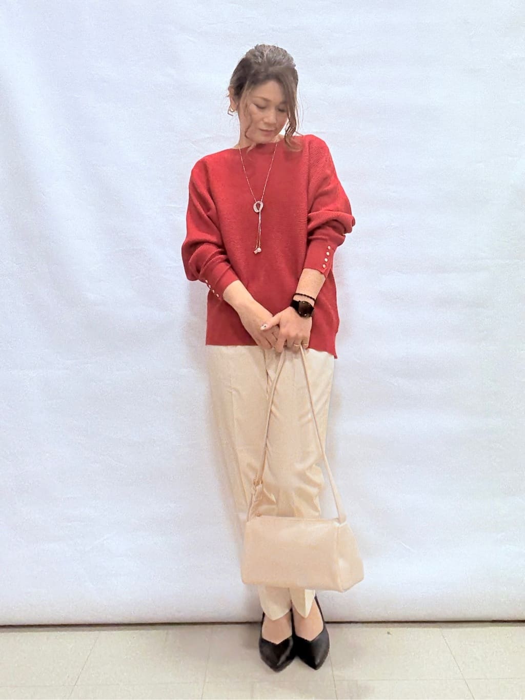 fuuさんの「SHOO･LA･RUE｜【撥水/洗える】ショートフーディーダウン」を使ったコーディネート