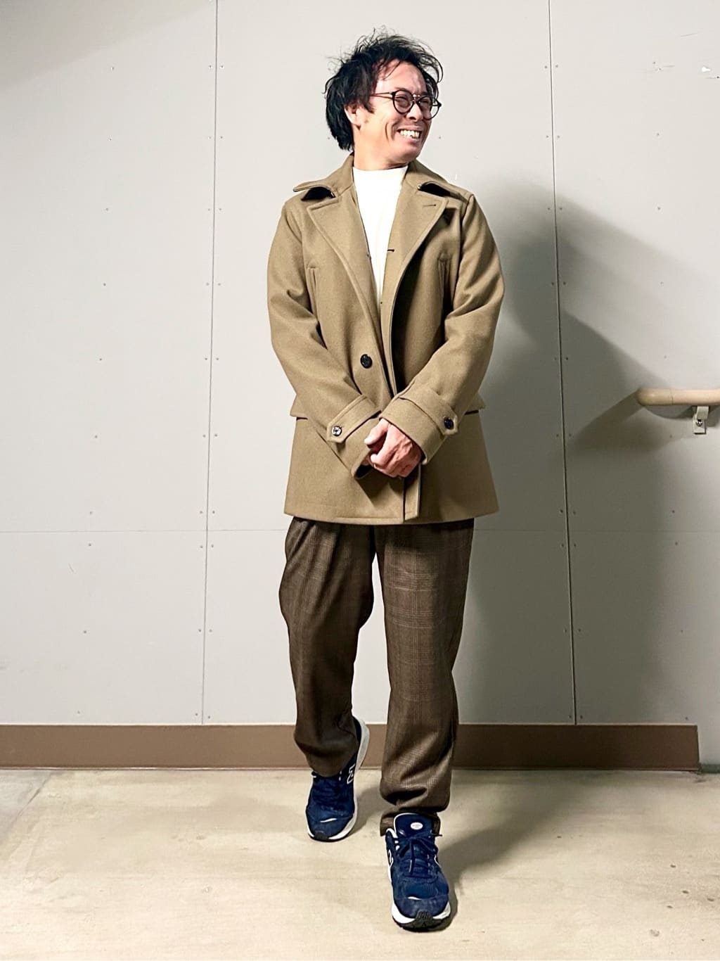 KENJI Iさんの「THE SHOP TK｜ウーリックシングルPジャケット」を使ったコーディネート