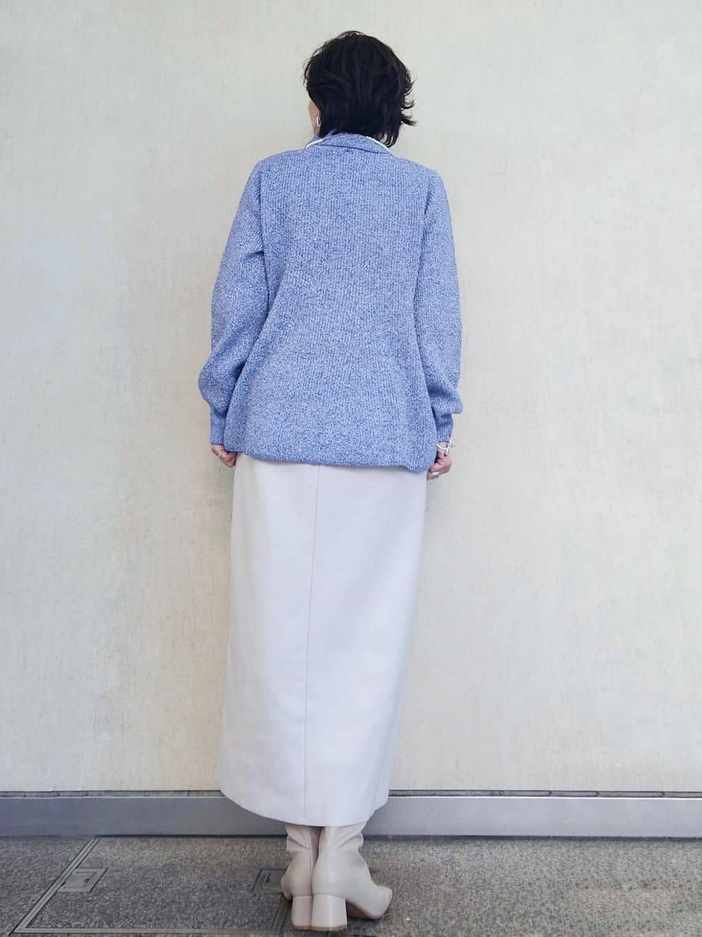 milkyさんの「OPAQUE.CLIP｜カシミヤブレンドウールミドルピーコート」を使ったコーディネート