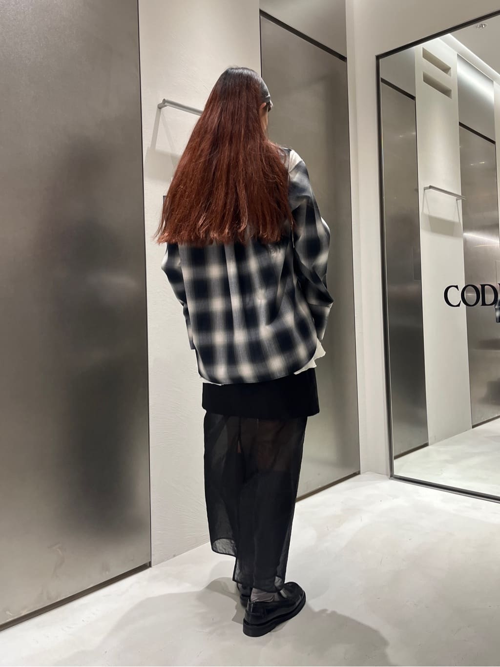 Rielさんの「CODE A｜easy ruffled tee」を使ったコーディネート