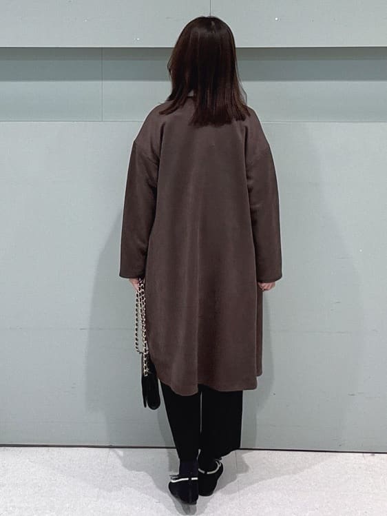 makiさんの「UNTITLED｜【大人な品格/ふわふわニット】フォックスカシミヤ コクーンニット」を使ったコーディネート