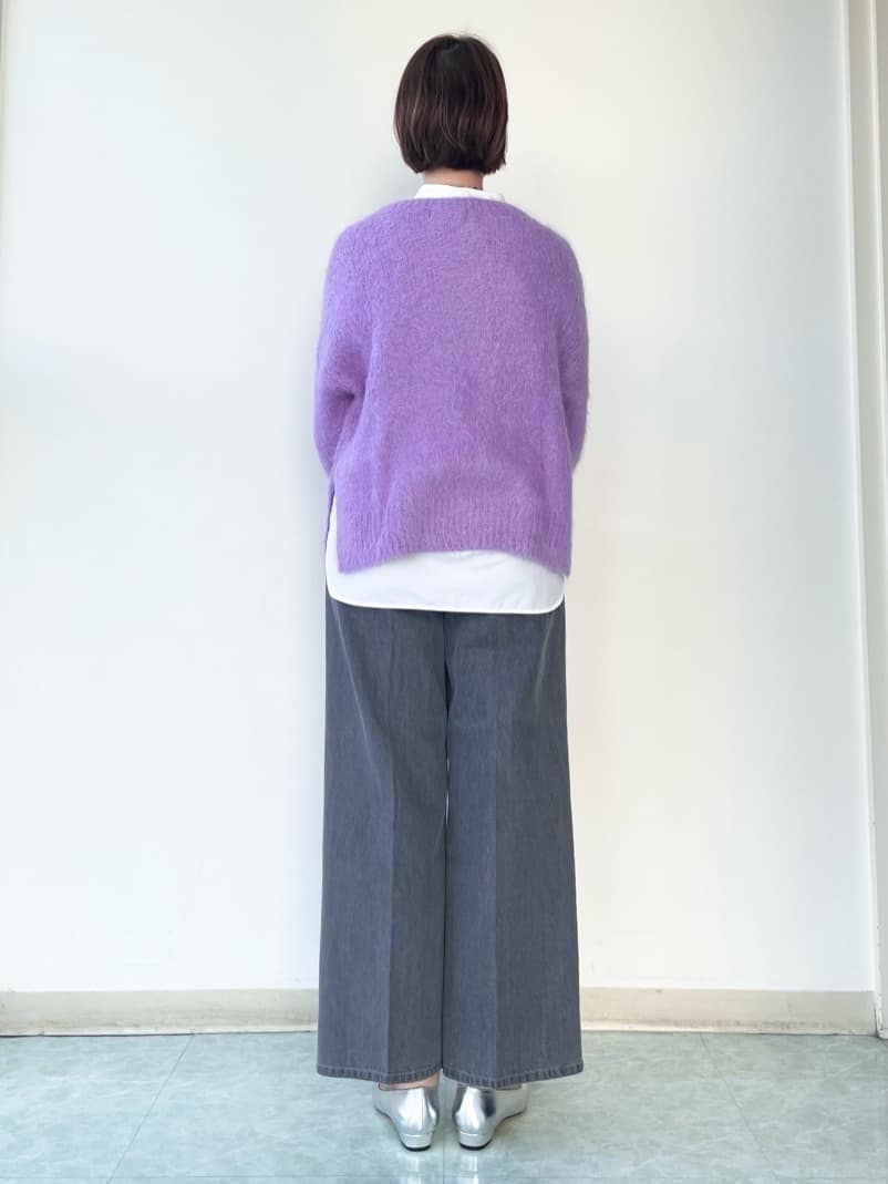 aliceさんの「UNTITLED｜【ゆったり】アルパカ混シャギーニット」を使ったコーディネート