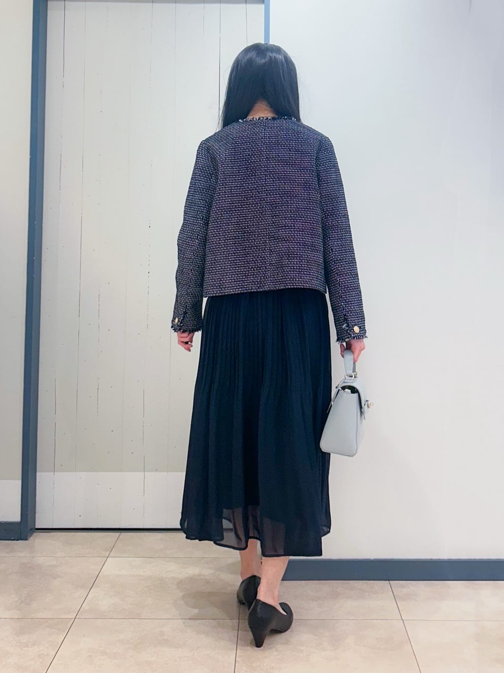 yukinoさんの「grove｜【ハレの日・通勤】着回しできる上品ツイードジャケット」を使ったコーディネート