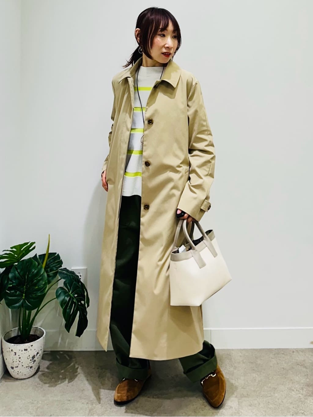 Miwaさんの「UNTITLED｜◆【ゆったり/洗える】クロップドニットプルオーバー」を使ったコーディネート
