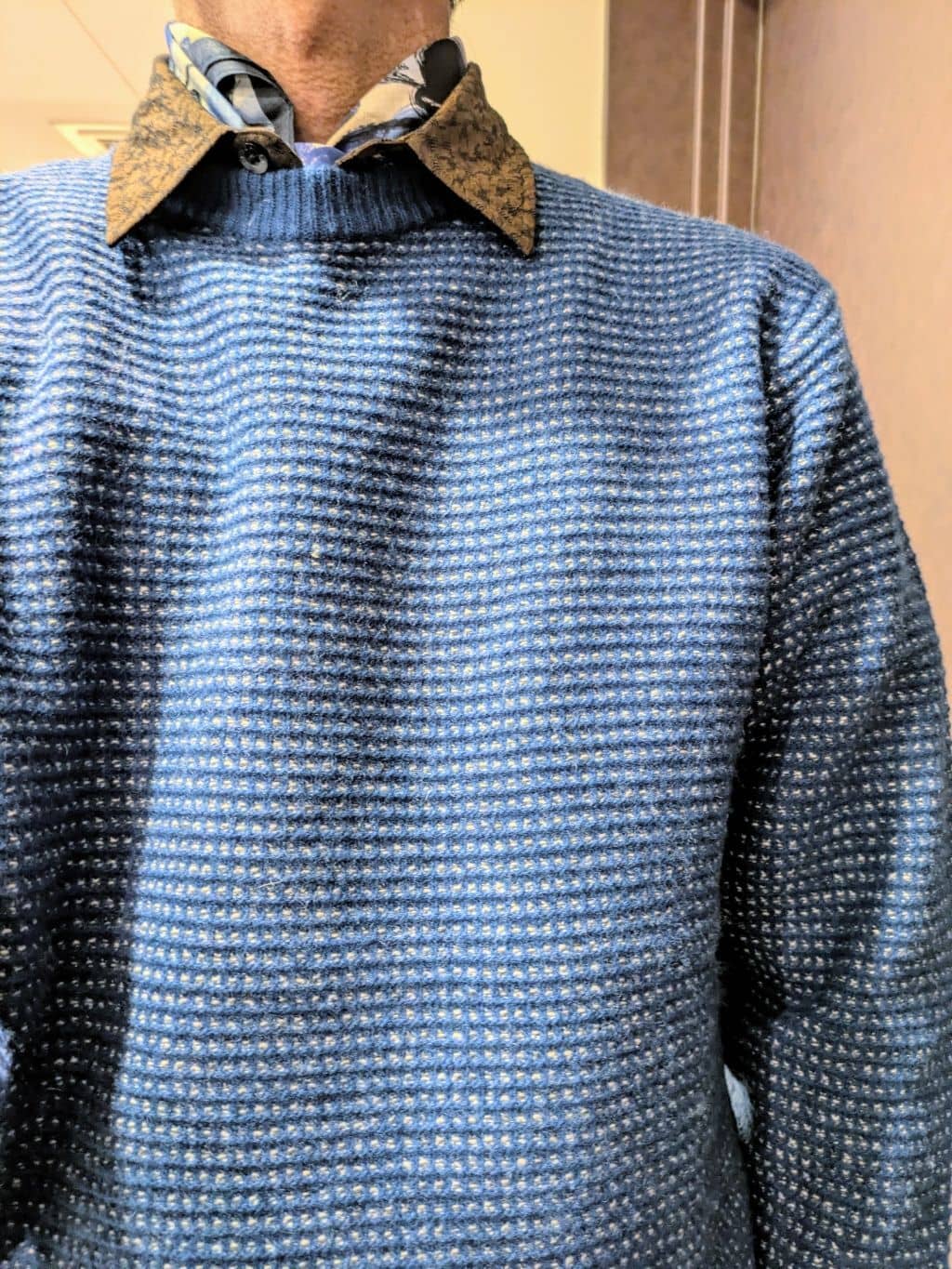 ryoさんの「TAKEO KIKUCHI｜メランジ ニットプルオーバー」を使ったコーディネート
