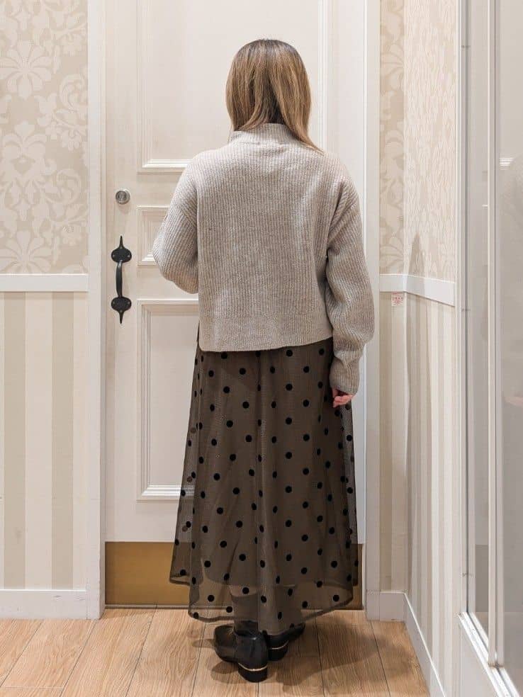 minさんの「grove｜フーデットミドルコート」を使ったコーディネート