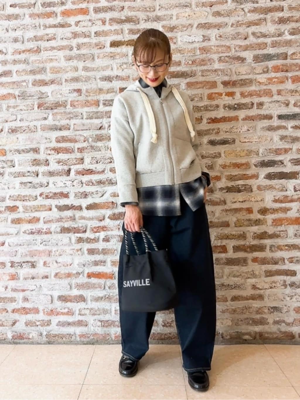 Yasucoさんの「Dessin｜【洗える】デニムカーブパンツ」を使ったコーディネート