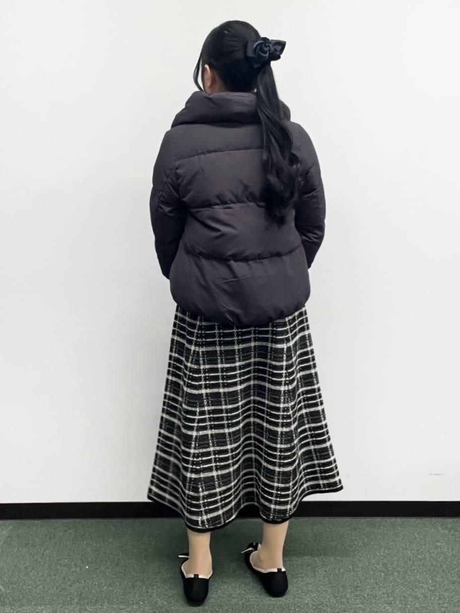 Hitomiさんの「index｜KAWADAダウンショートコート【撥水／洗濯機OK／静電気防止裏地】《XS～LL》」を使ったコーディネート