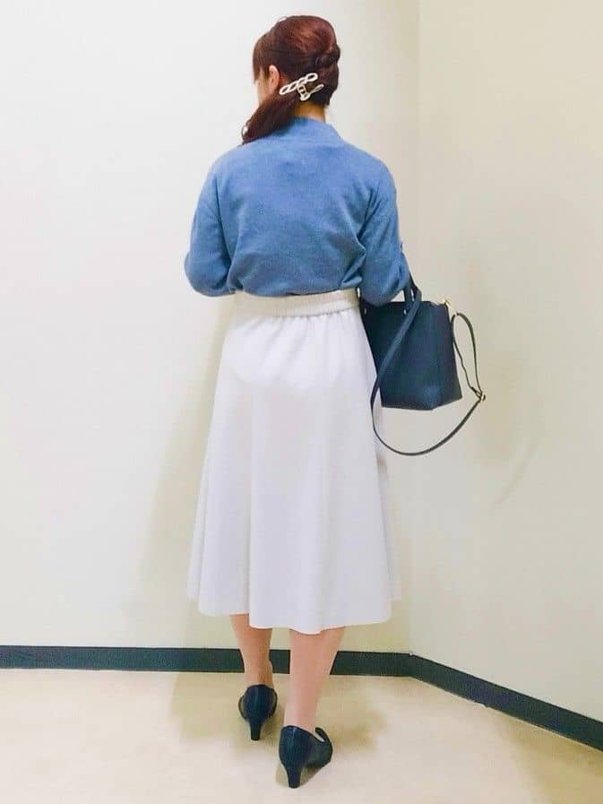 花さんの「Reflect｜【ゆったりシルエット】ジャージメルトンコクーンジャケット」を使ったコーディネート