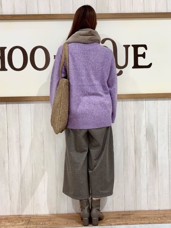 みきぽんさんの「SHOO･LA･RUE｜【洗濯機可/S-LL】体型カバーにも ガウチョパンツ」を使ったコーディネート