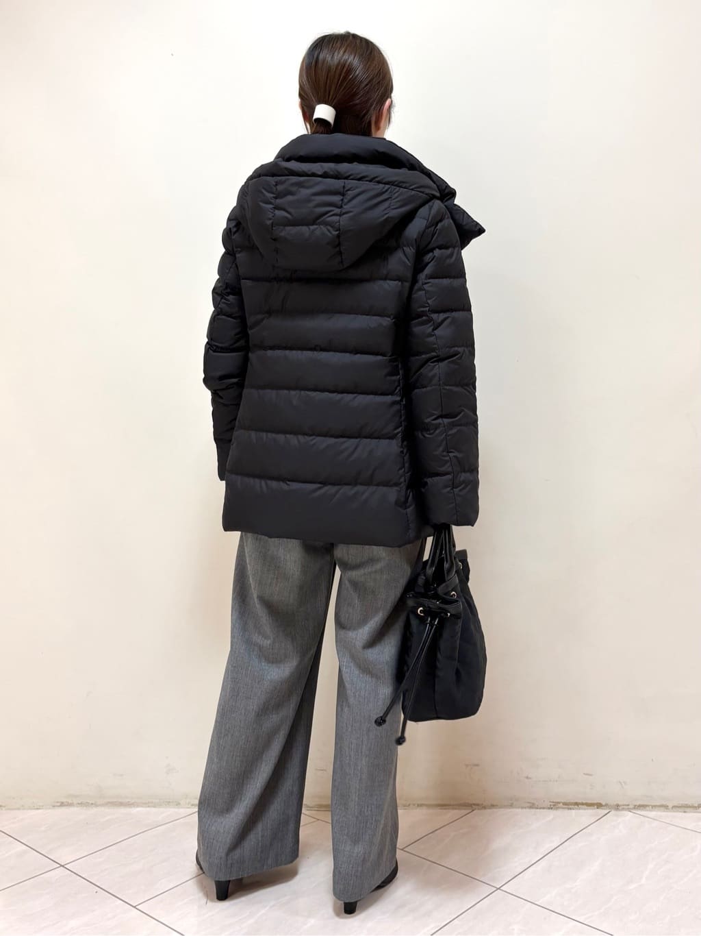 mikiさんの「Reflect｜【SS-4Lサイズ】フーデッドミドルダウンコート」を使ったコーディネート
