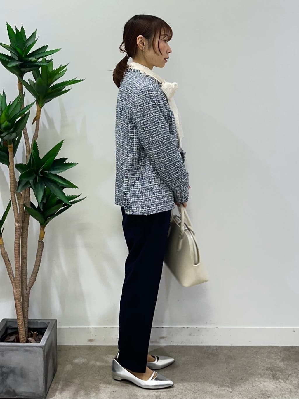Miwaさんの「UNTITLED｜【仕事着/スーツ】ファンシーツイード ジャケット」を使ったコーディネート