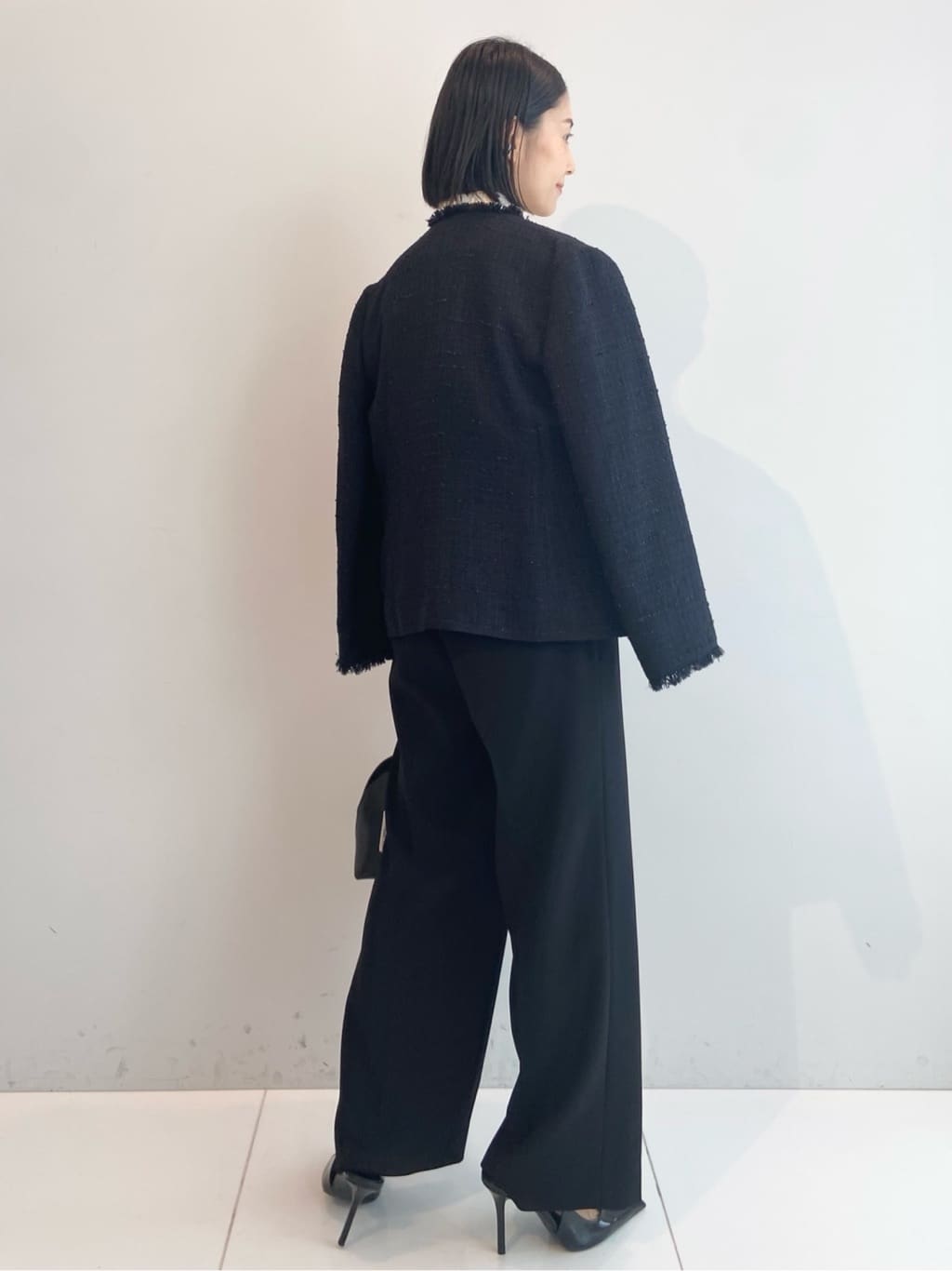 AYAさんの「UNTITLED｜【仕事着/スーツ】ファンシーツイード ジャケット」を使ったコーディネート