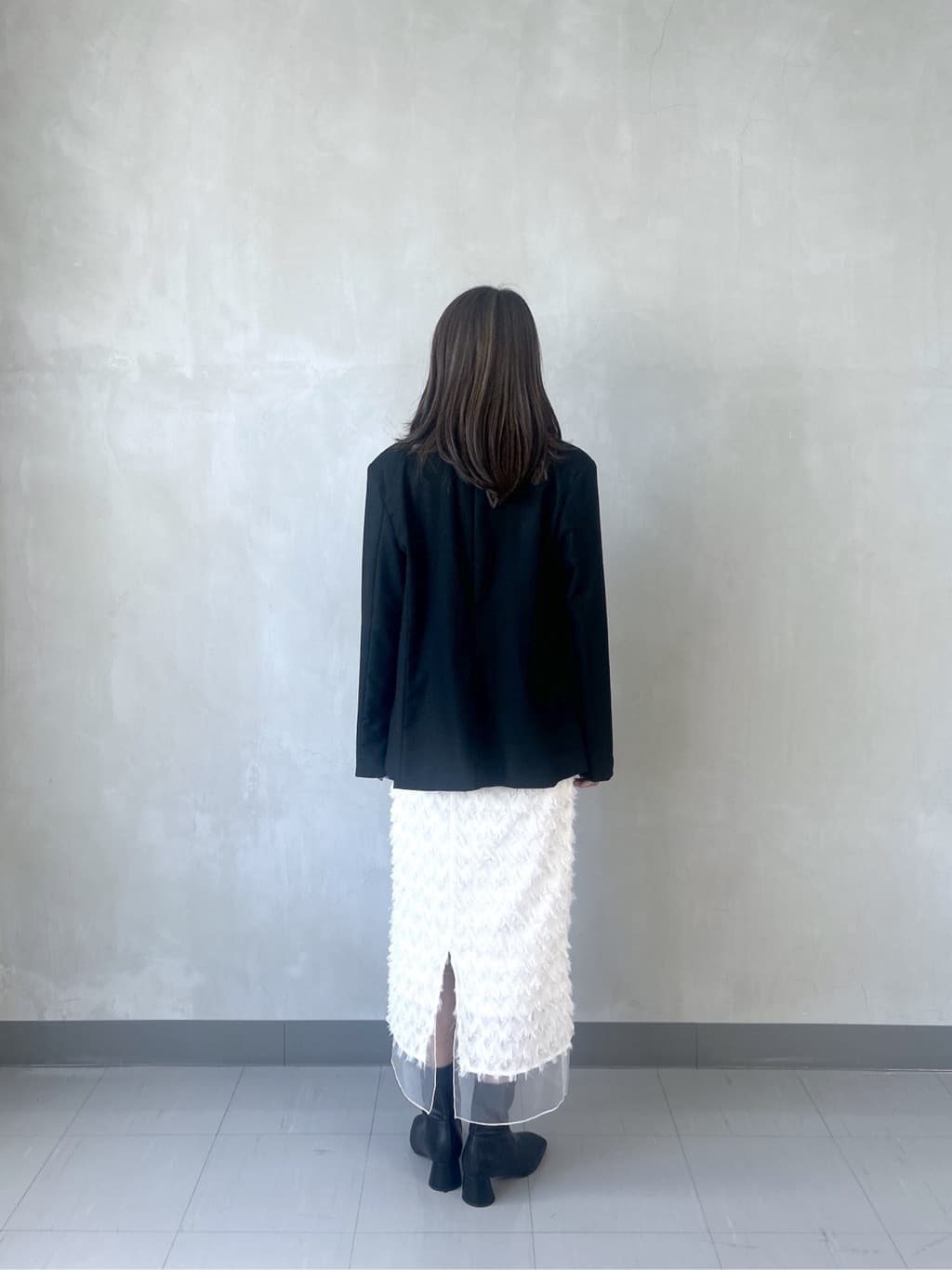 takaさんの「INDIVI｜Comfy SET UP｜ダブルブレストジャケット【再入荷／セットアップ対応／通勤／カセット服】」を使ったコーディネート