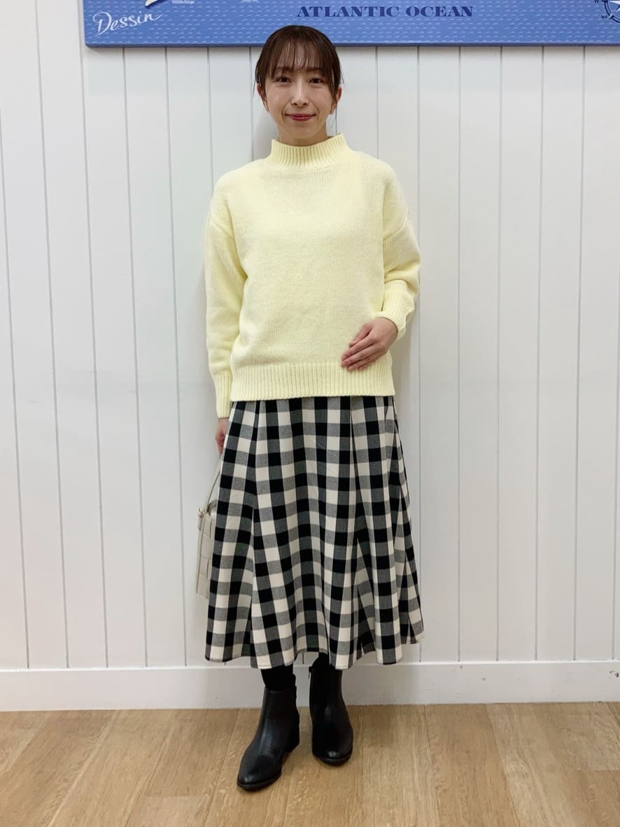 yoshiさんの「Dessin｜【撥水・2WAY】ミュラーダウンコートミドル丈」を使ったコーディネート