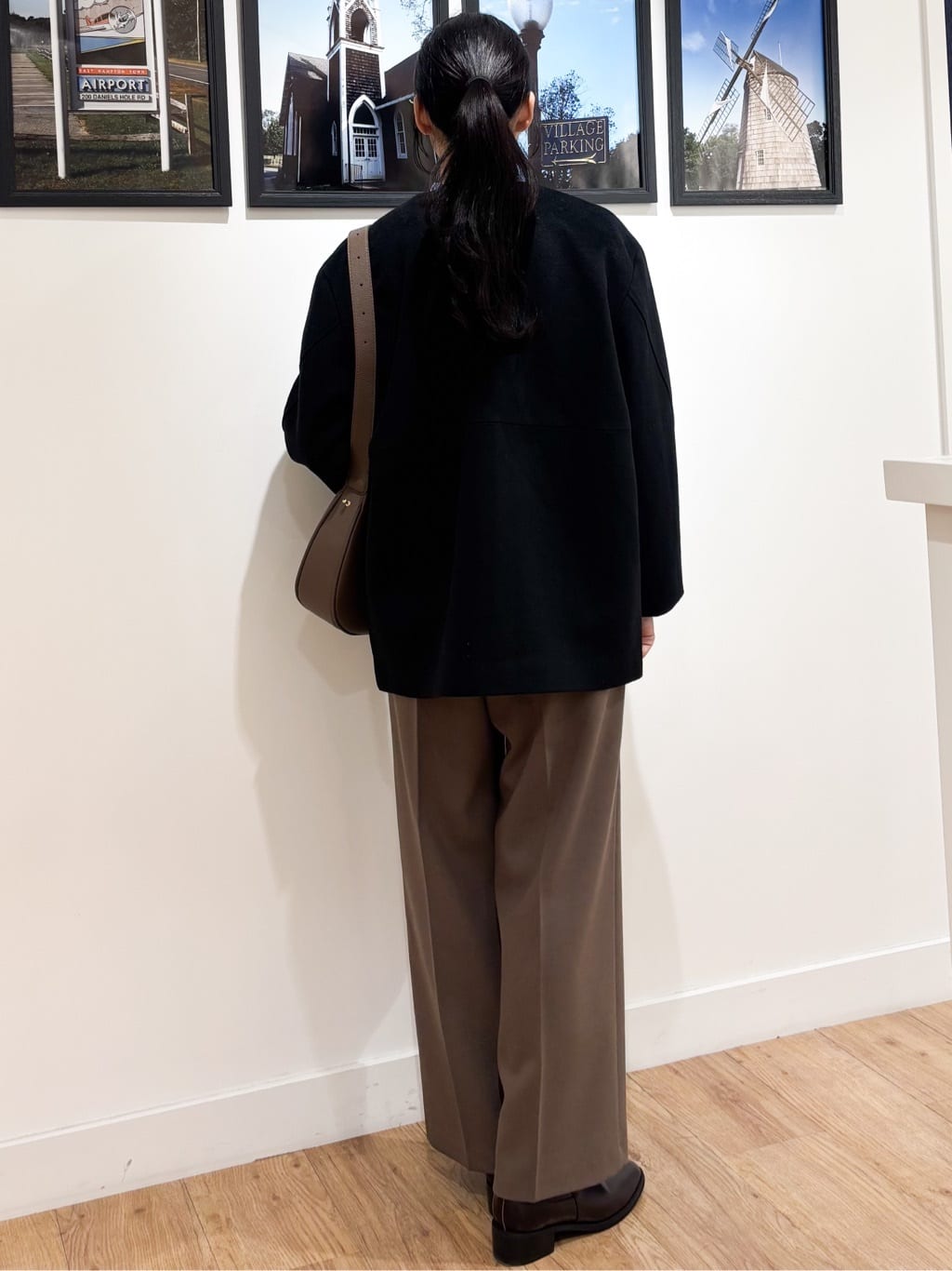 Ririkaさんの「Dessin｜ウールカシミヤカーディガン」を使ったコーディネート