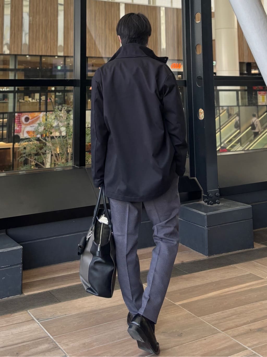 うらしーさんの「THE SHOP TK｜【3WAY】中綿ライナー付き カルゼコート　洗濯機OK/ON・OFF対応」を使ったコーディネート