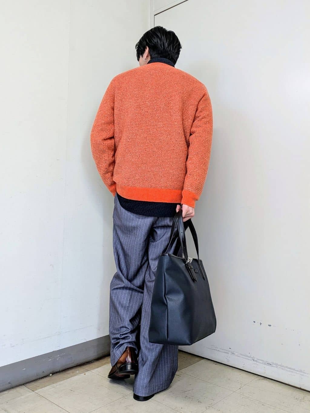 ryoさんの「TAKEO KIKUCHI｜メランジ ニットプルオーバー」を使ったコーディネート