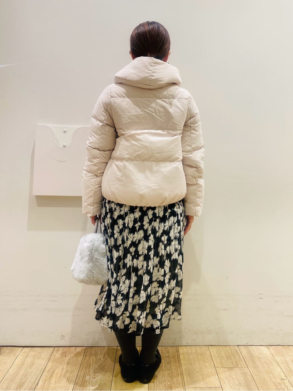 YUKOさんの「index｜KAWADAダウンショートコート【撥水／洗濯機OK／静電気防止裏地】《XS～LL》」を使ったコーディネート