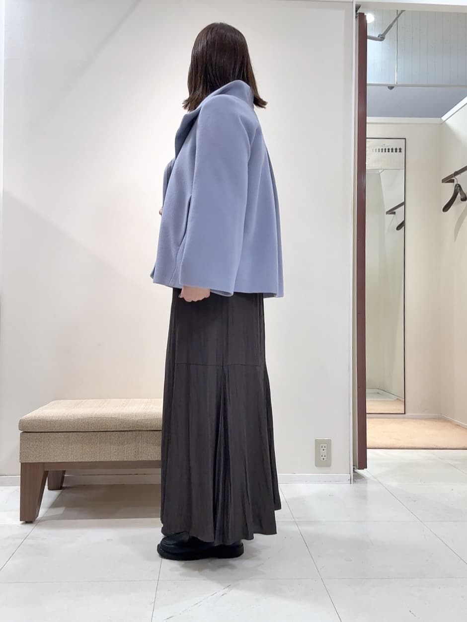 YUIさんの「UNTITLED｜【着回しが効く／オンオフアウター】ウールショートコート」を使ったコーディネート