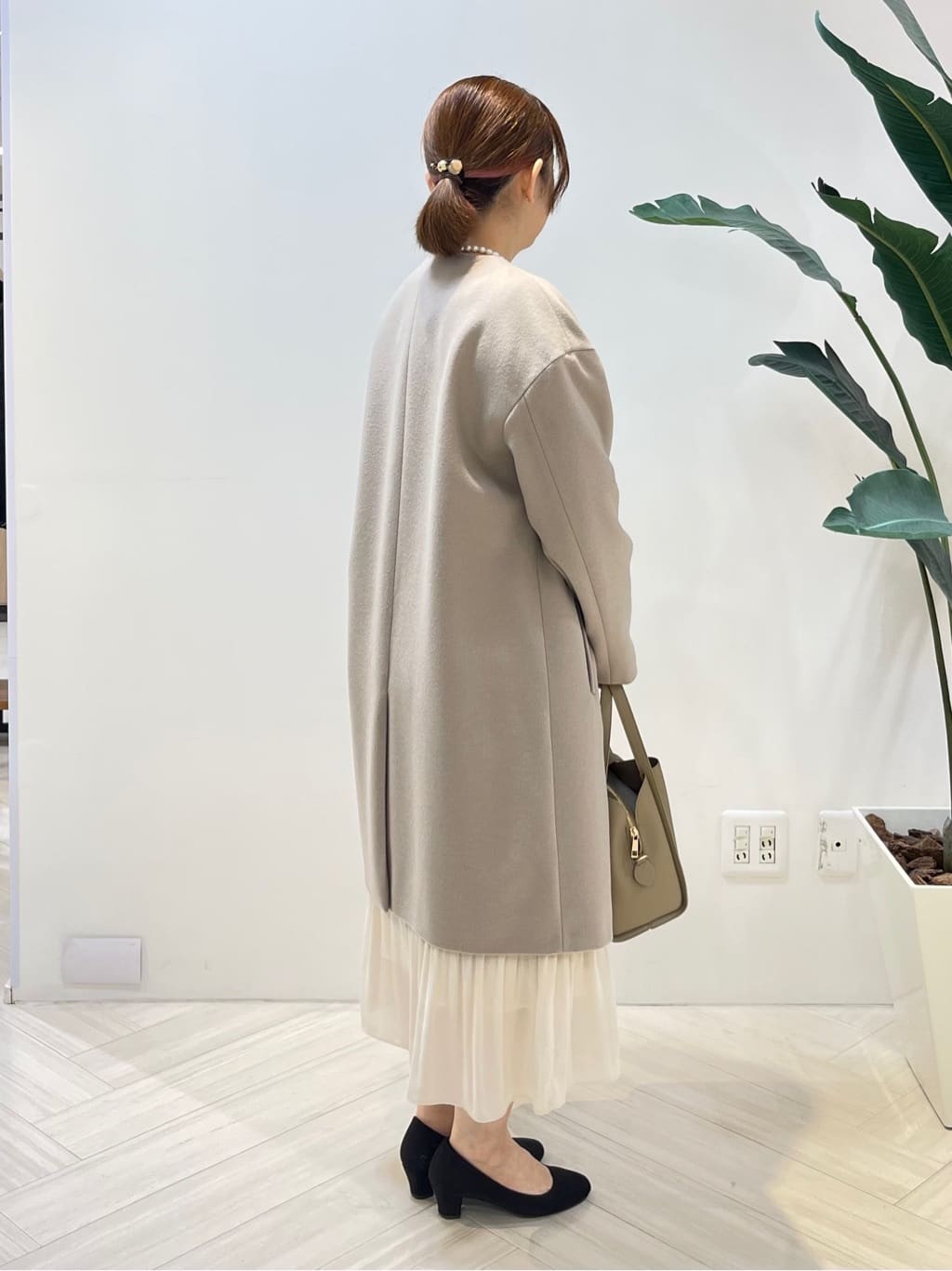 Tomoさんの「UNTITLED｜【洗える/セレモニー】プリーツワンピース」を使ったコーディネート