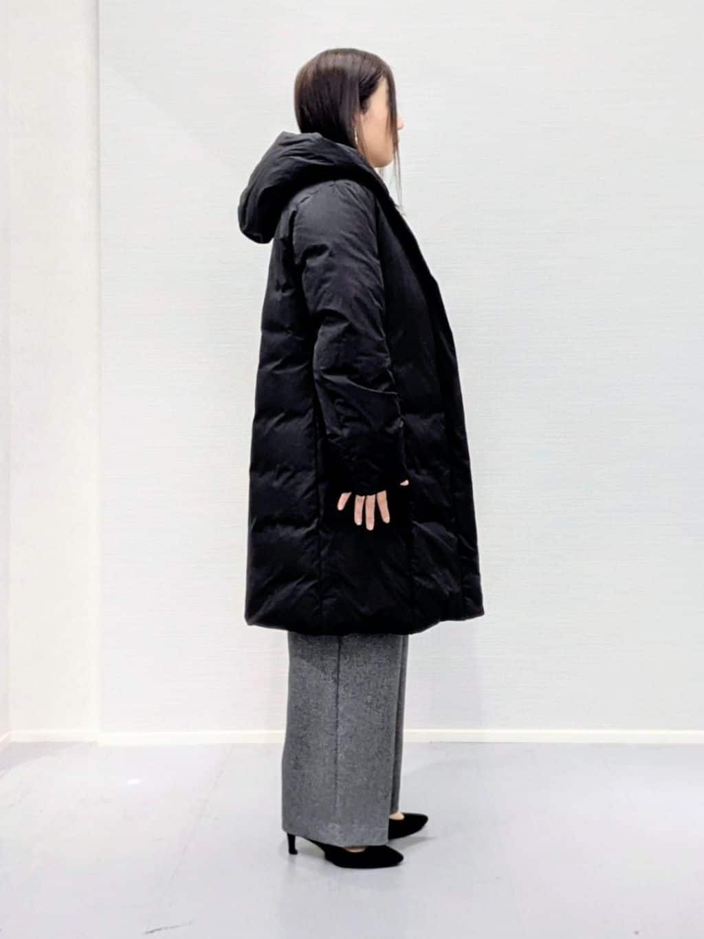makkyさんの「UNTITLED｜【撥水／洗える】ステッチレス ロングダウンコート」を使ったコーディネート