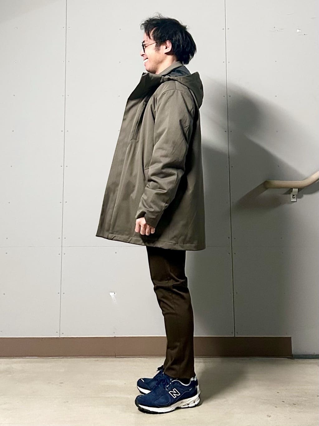 KENJI Iさんの「THE SHOP TK｜【3WAY】中綿ライナー付き カルゼコート　洗濯機OK/ON・OFF対応」を使ったコーディネート